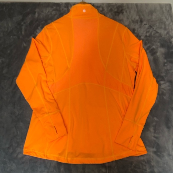 Tangerine Women's Bright Orange Zip-up Jacket Size XL - Picture 10 of 10